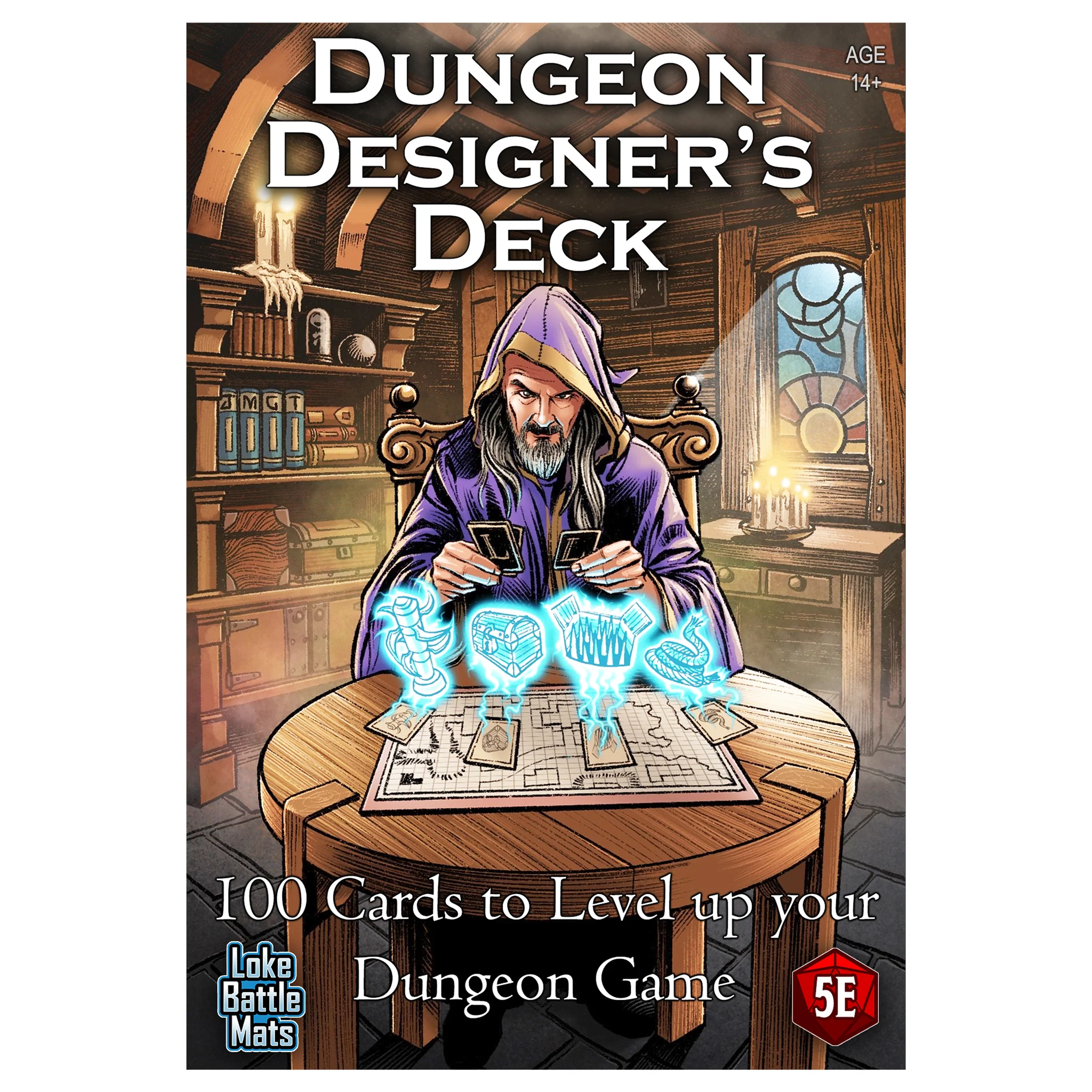 Dungeon Designer’s Deck: Deal Your Own Dungeon - A Muse N Games